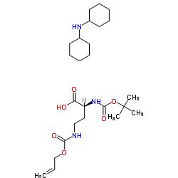 Boc-Dab(Alloc)-OH·DCHA structure