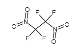 1,2-Dinitro-1,1,2,2-tetrafluoroethane Structure