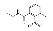 3-methyl-N-(1-methylethyl)-2-nitrobenzamide Structure