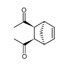 endo-2,3-diacetylbicyclo[2.2.1]hept-5-ene结构式