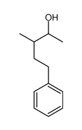 3-methyl-5-phenylpentan-2-ol Structure