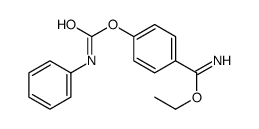 ethyl 4-(phenylcarbamoyloxy)benzenecarboximidate Structure