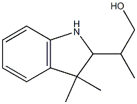 2,3-Dihydro-β,3,3-trimethyl-1H-indole-2-ethanol structure