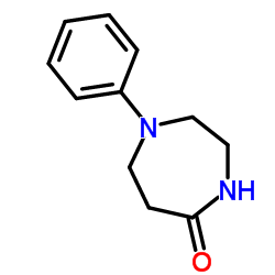 1-Phenyl-[1,4]Diazepan-5-one structure