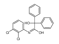 N-(2,3-dichlorophenyl)-2-hydroxy-2,2-diphenylacetamide Structure