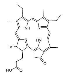 3-ethyl chlorin结构式