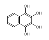 1,2,3,4-Naphthalenetetrol结构式