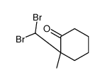 2-(dibromomethyl)-2-methylcyclohexan-1-one Structure