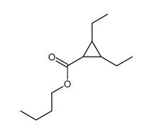 butyl 2,3-diethylcyclopropane-1-carboxylate Structure