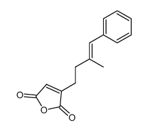 (3-methyl-4-phenyl-but-3-enyl)-maleic acid anhydride Structure