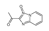 1-(3-oxido-[1,2,4]triazolo[1,5-a]pyridin-3-ium-2-yl)ethanone结构式