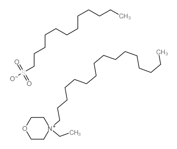 dodecane-1-sulfonic acid; 4-ethyl-4-hexadecyl-1-oxa-4-azoniacyclohexane picture