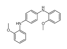 1-N,4-N-bis(2-methoxyphenyl)benzene-1,4-diamine结构式