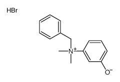 benzyl-(3-hydroxyphenyl)-dimethylazanium,bromide结构式