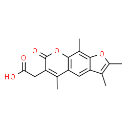 2-{2,3,5,9-tetramethyl-7-oxo-7H-furo[3,2-g]chromen-6-yl}acetic acid picture