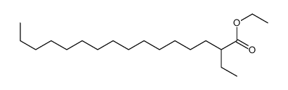 ethyl 2-ethylhexadecanoate结构式