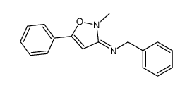 N-benzyl-2-methyl-5-phenyl-1,2-oxazol-3-imine结构式