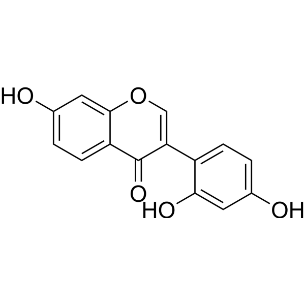 7,2',4'-三羟基异黄酮结构式