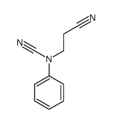 2-cyanoethyl(phenyl)cyanamide结构式