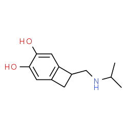 Bicyclo[4.2.0]octa-1,3,5-triene-3,4-diol, 7-[[(1-methylethyl)amino]methyl]- (9CI) Structure