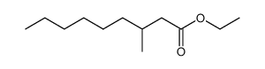 3-methyl-nonanoic acid ethyl ester结构式