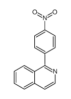 1-(4-nitrophenyl)isoquinoline Structure