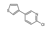 2-chloro-5-(3-thienyl)pyridine structure