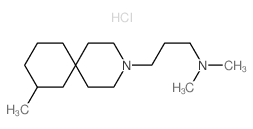 N,N-dimethyl-3-(2-methyl-9-azaspiro[5.5]undec-9-yl)propan-1-amine结构式