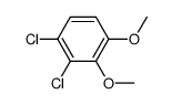 1,2-dichloro-3,4-dimethoxybenzene Structure