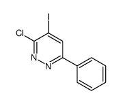 3-Chloro-4-iodo-6-phenylpyridazine结构式