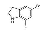 5-Bromo-7-fluoroindoline picture