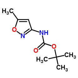 (5-甲基异恶唑-3-基)氨基甲酸叔丁酯图片