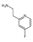 2-(4-fluoropyridin-2-yl)ethanamine结构式