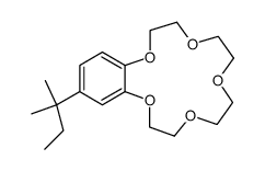 4'-tert-Amylbenzo-15-crown-5 Structure