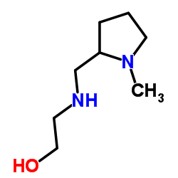 2-{[(1-Methyl-2-pyrrolidinyl)methyl]amino}ethanol Structure