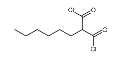 hexylmalonyl dichloride结构式