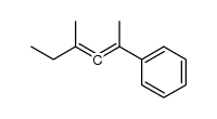 4-methyl-2-phenyl-hexa-2,3-diene结构式