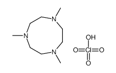 perchloric acid,1,4,7-trimethyl-1,4,7-triazonane结构式