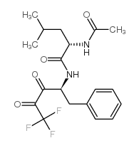 N-acetyl-leucyl-phenylalanyl trifluoromethyl ketone structure