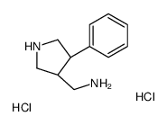 (Trans-4-phenylpyrrolidin-3-yl)Methanamine dihydrochloride picture