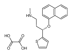 Duloxetine oxalate Structure