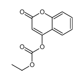 ethyl (2-oxochromen-4-yl) carbonate Structure