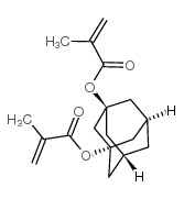 1,3-二甲基丙烯酸金刚烷酯结构式