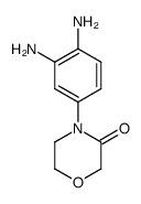 4-(3,4-diaminophenyl)morpholin-3-one Structure