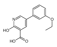 5-(3-ethoxyphenyl)-2-oxo-1H-pyridine-3-carboxylic acid结构式