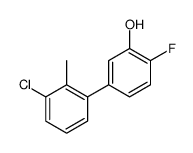 5-(3-chloro-2-methylphenyl)-2-fluorophenol Structure