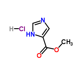 Methyl 1H-imidazole-5-carboxylate hydrochloride Structure