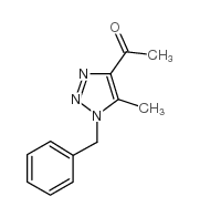 1-(1-BENZYL-5-METHYL-1H-1,2,3-TRIAZOL-4-YL)ETHANONE Structure