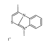 1,4-dimethyl-[1,3]thiazolo[3,2-a]benzimidazol-4-ium,iodide Structure