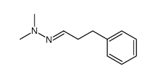 hydrocinnamaldehyde N,N-dimethylhydrazone Structure